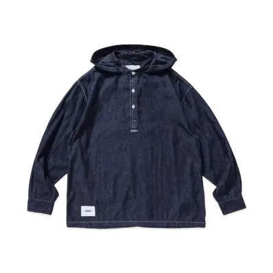 WTAPS Falconer / LS / Cotton. Denim "Navy"