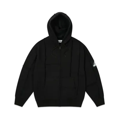 PALACE Patch Me Up Zip Hood "Black"