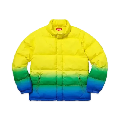 Supreme Gradient Puffy Jacket "Yellow"