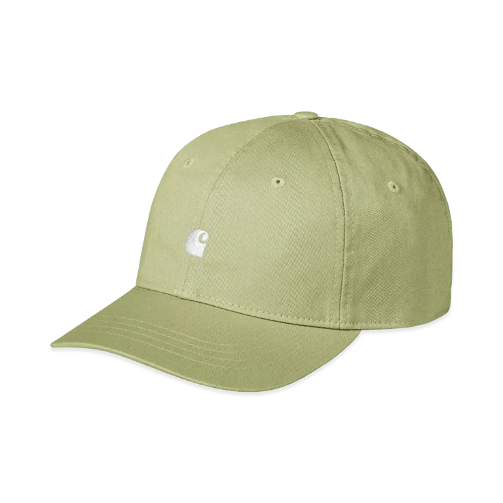 Carhartt WIP Madison Logo Cap "Gentle Green/White"