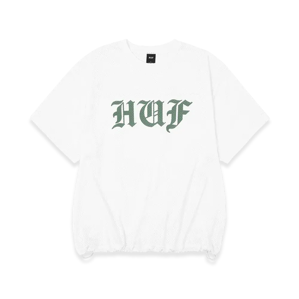 HUF Old English Mesh Top "White"