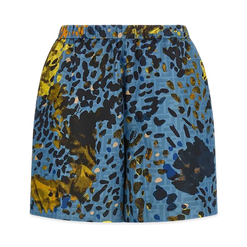 FENDI Women's Falena Shorts "Blue"