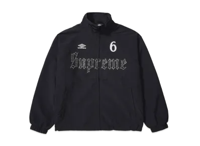 Supreme x Umbro Rhinestone Track Jacket "Black"