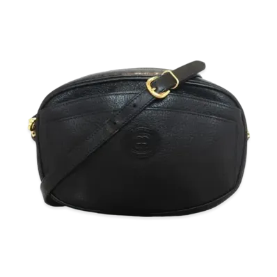 GUCCI Old Gucci Shoulder Bag Leather "Black"