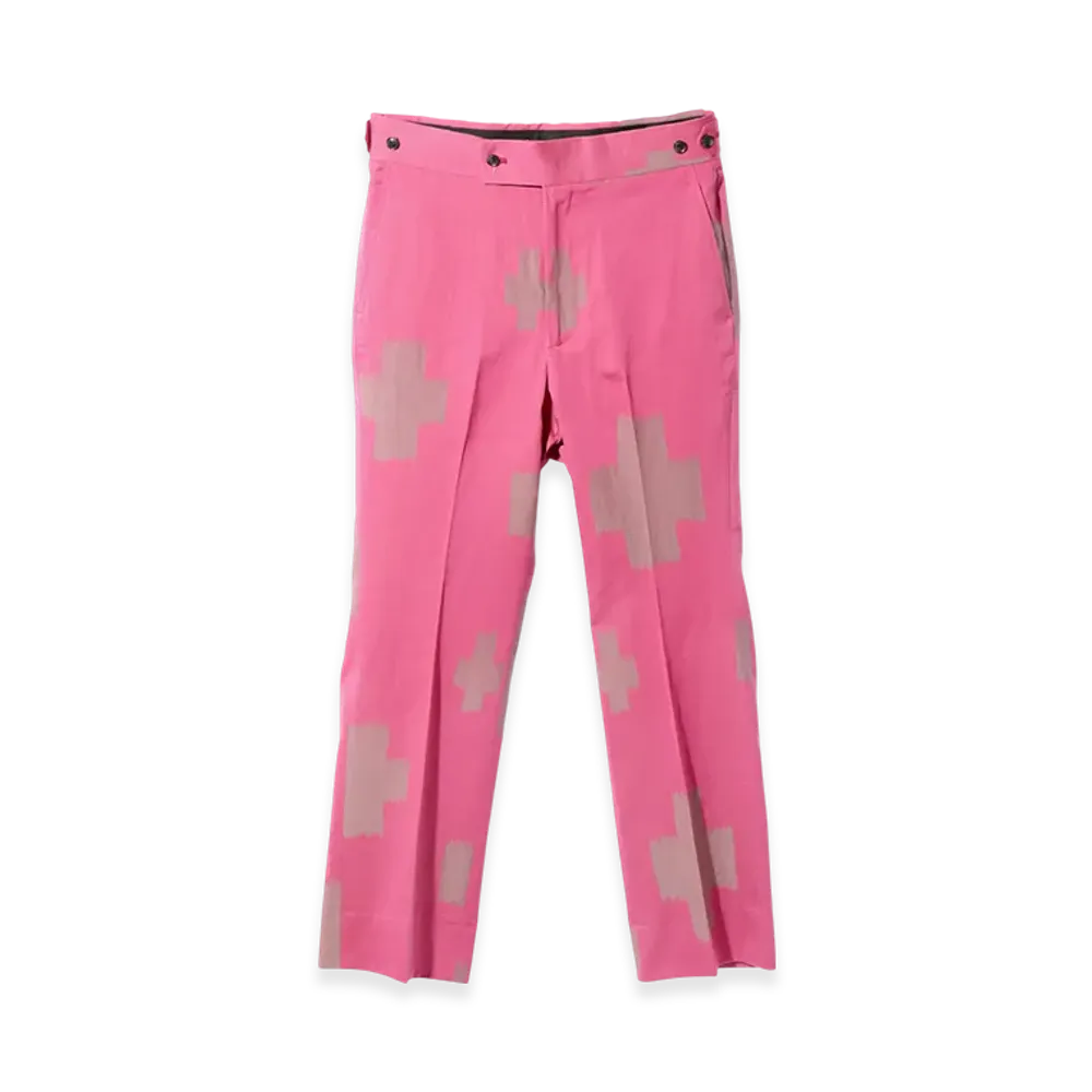 NEEDLES Side Tab Trouser "PinkCross"