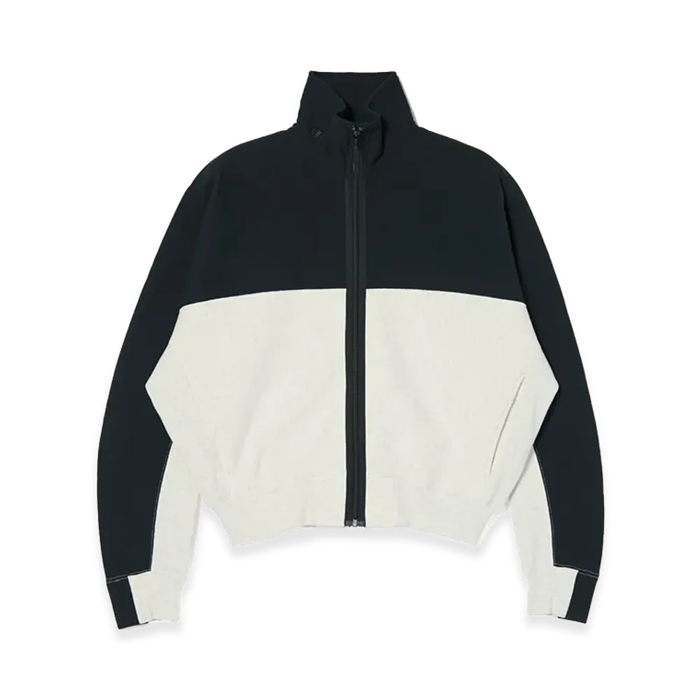 N.HOOLYWOOD Highneck Zip Up Sweatshirt "Oatmeal"