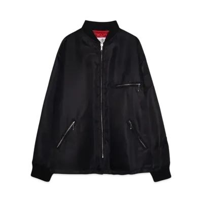MM6 Maison Margiela Sportsjacket "Black/Red"