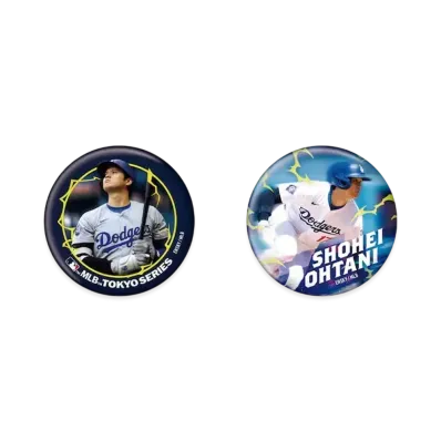 MLB Dodgers Shohei Otani Tokyo Series Opening Game Can Badge A