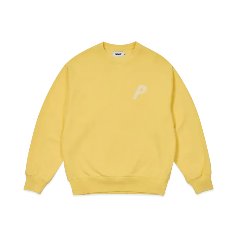 PALACE Pigment P3 Crew "Yellow"