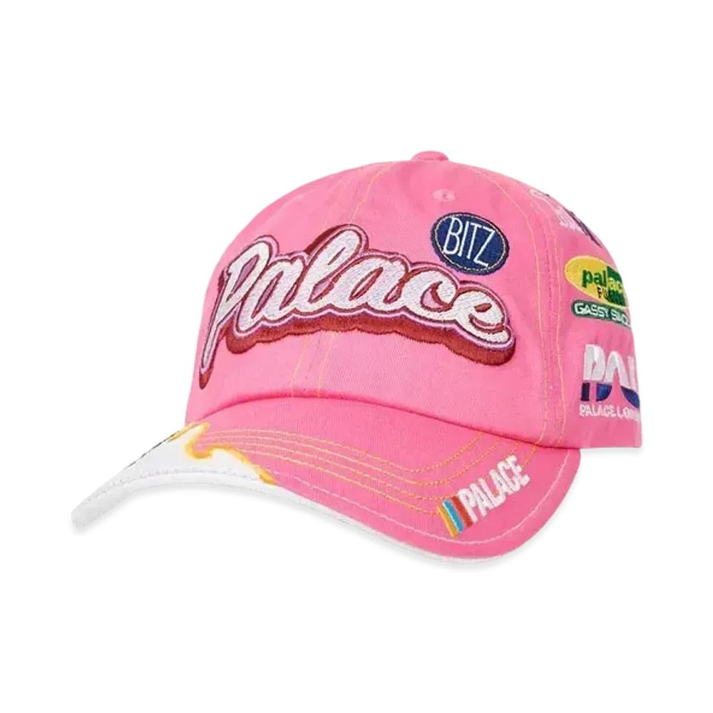 PALACE Team Racing 6-Panel "Pink"