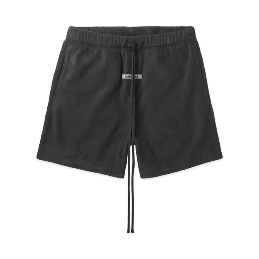 FEAR OF GOD ESSENTIALS Polar Fleece Shorts "Black"