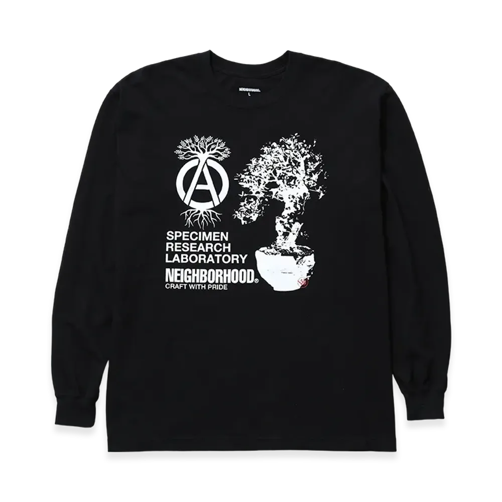 NEIGHBORHOOD SRL . Tee LS-1 "Black"