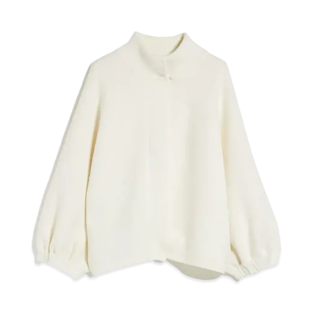 Max Mara Zumirune Pure Virgin Wool Cardigan "White"