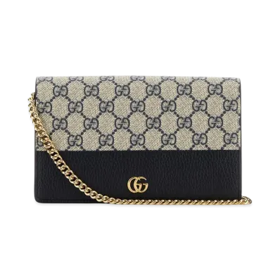 GUCCI Women's Wallets "Beige/Blue"