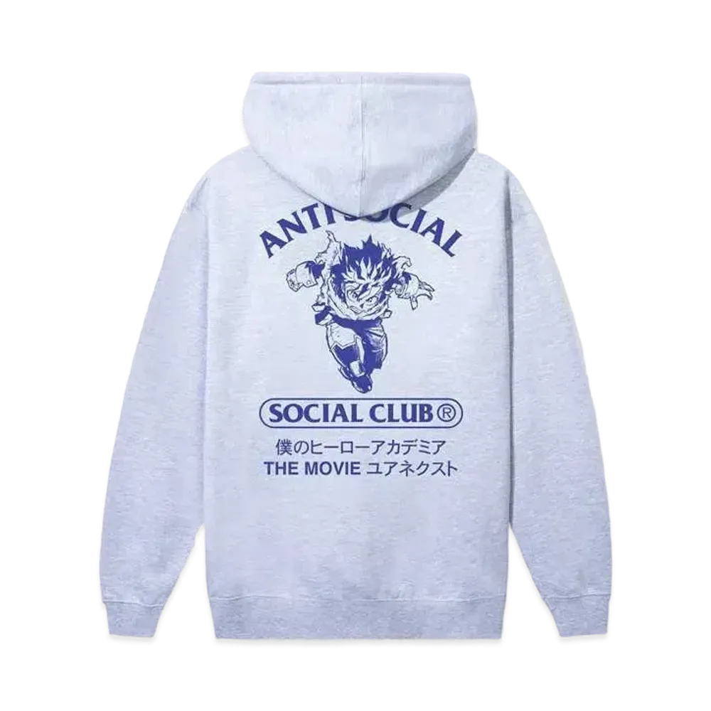 ANTI SOCIAL SOCIAL CLUB x MY HERO ACADEMIA Class 1-A Hoodie "Gunmetal Heather"