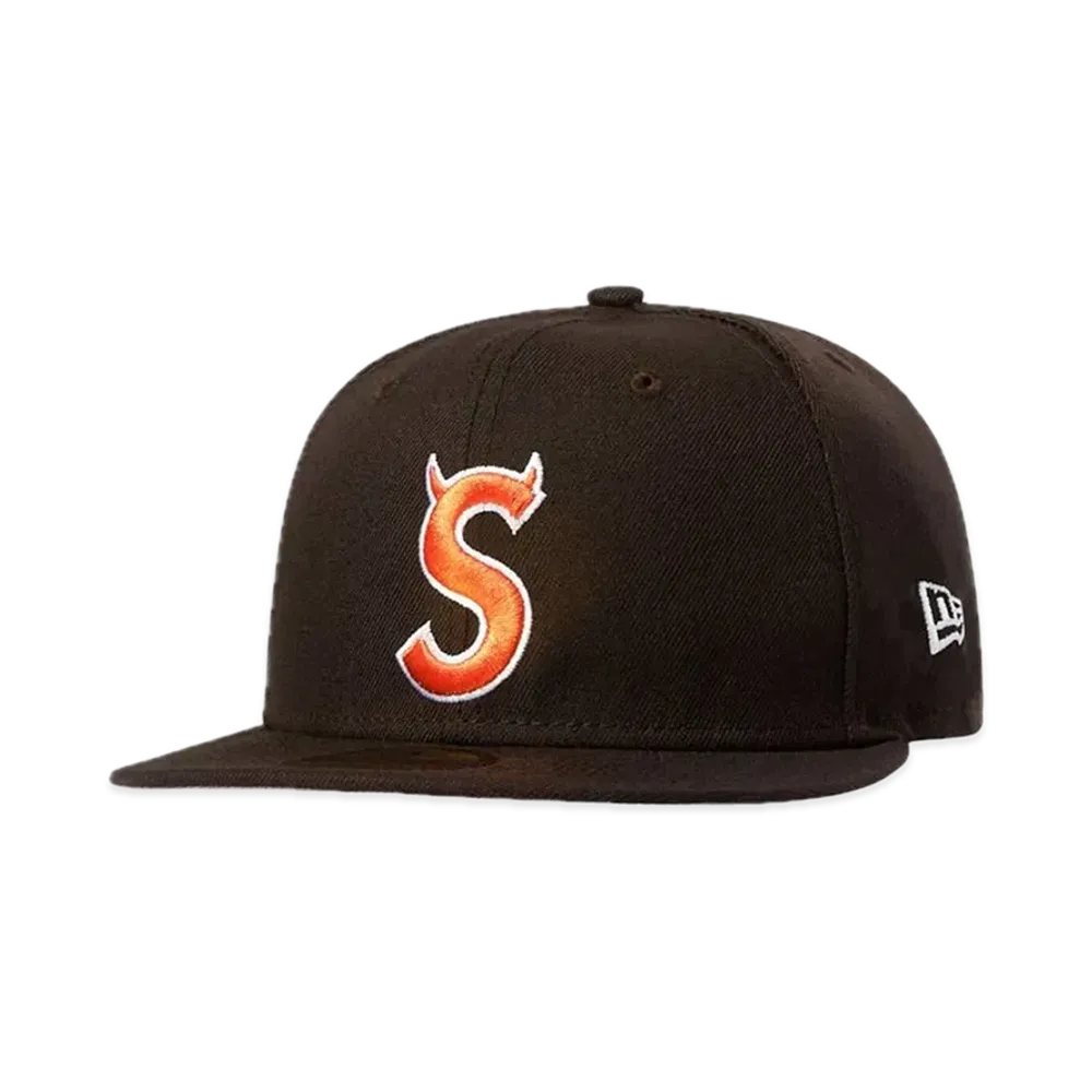 Supreme S Logo New Era "Brown" (22FW)