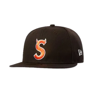 Supreme S Logo New Era "Brown" (22FW)