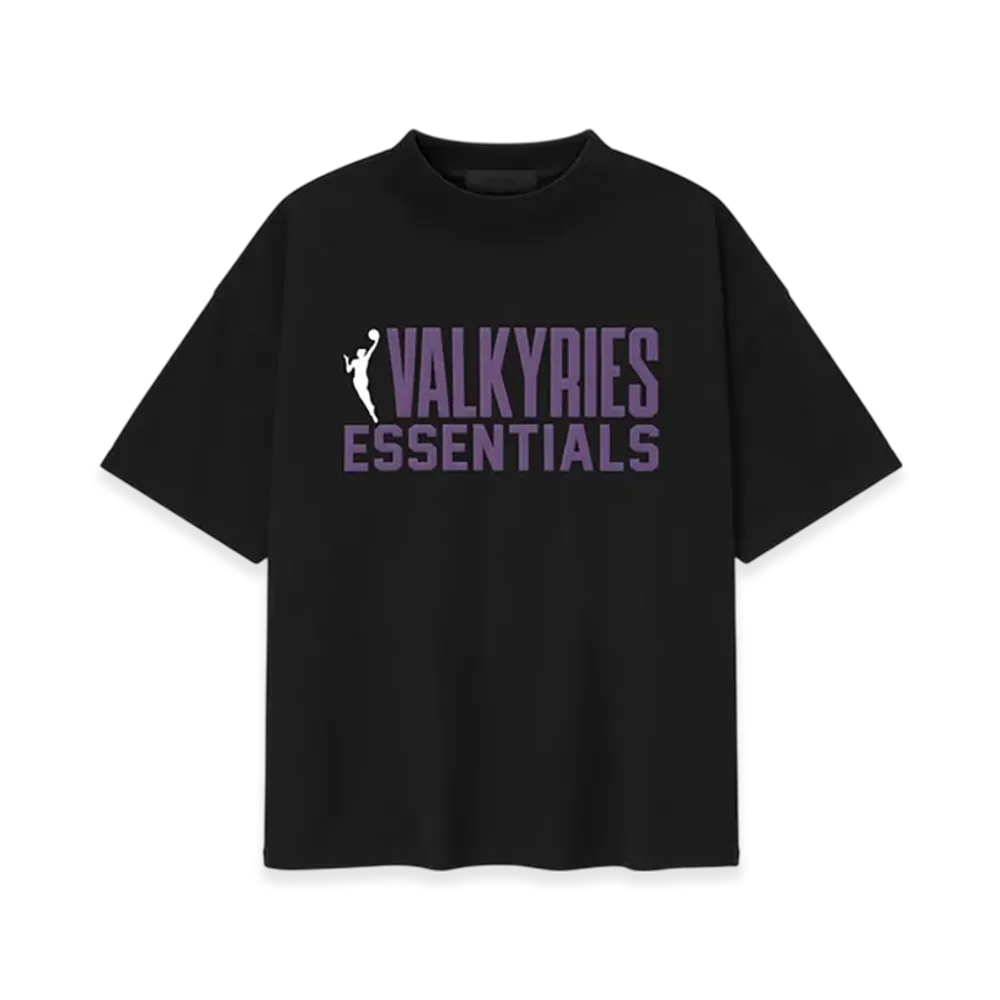 FEAR OF GOD ESSENTIALS Valkyries 90's Tee "Vintage Black"