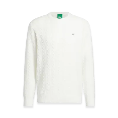 adidas Originals Golf Originals Cable Knit Sweater "Chalk White"