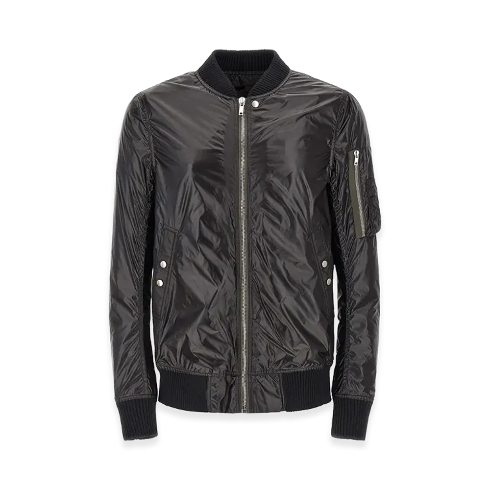 Rick Owens Classic Flight' Bomber Jacket "Black"