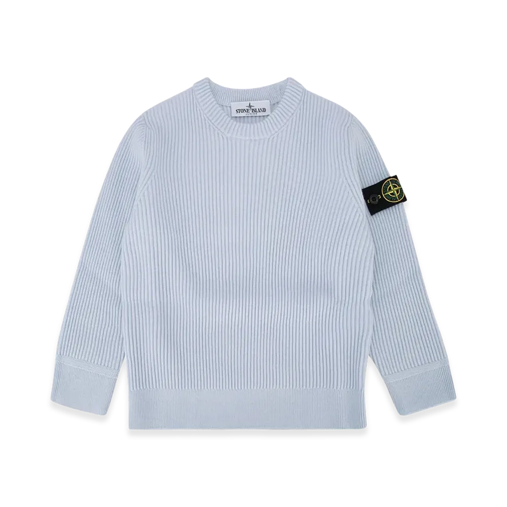 Stone Island Kids Crew Neck "Light Blue"