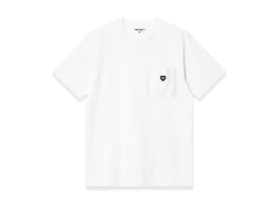 Carhartt WIP S/S Pocket Heart T-Shirt "White/Black"