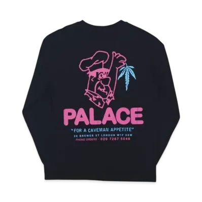 PALACE Caveman Longsleeve "Black"