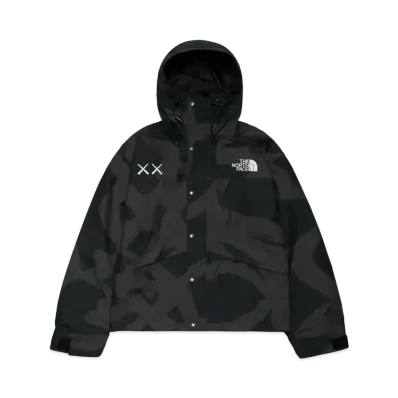 The North Face Kaws Retro 1986 Mountain Jacket "Black"