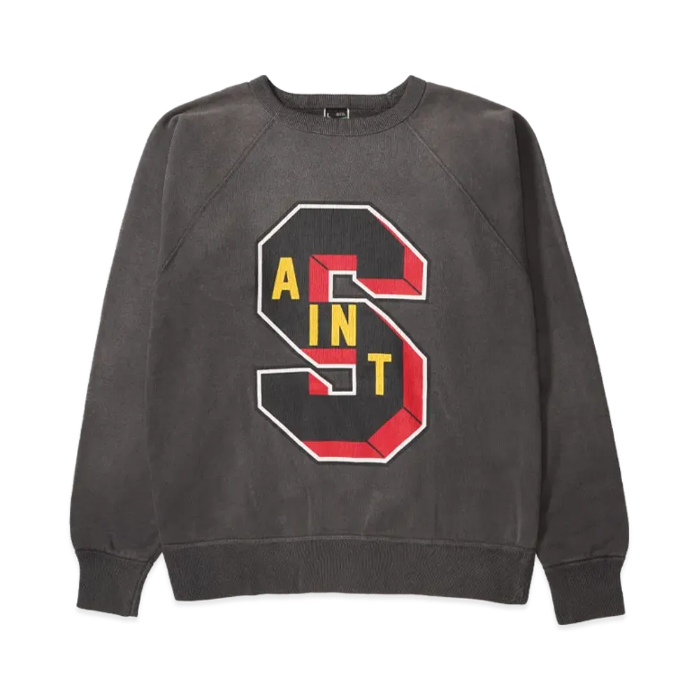 SAINT Mxxxxxx x Denim Tears Crew Sweat "Black"