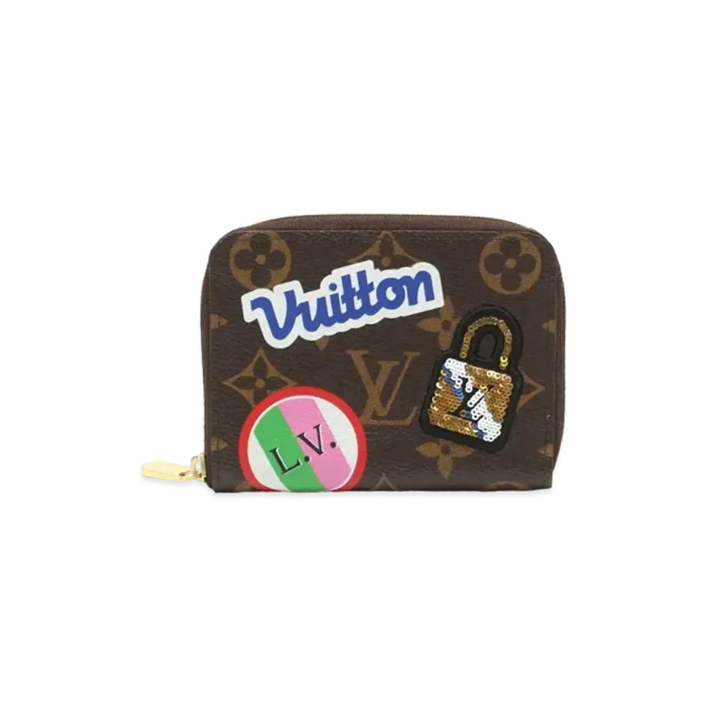 Louis Vuitton Zippy Coin Purse Monogram Patches