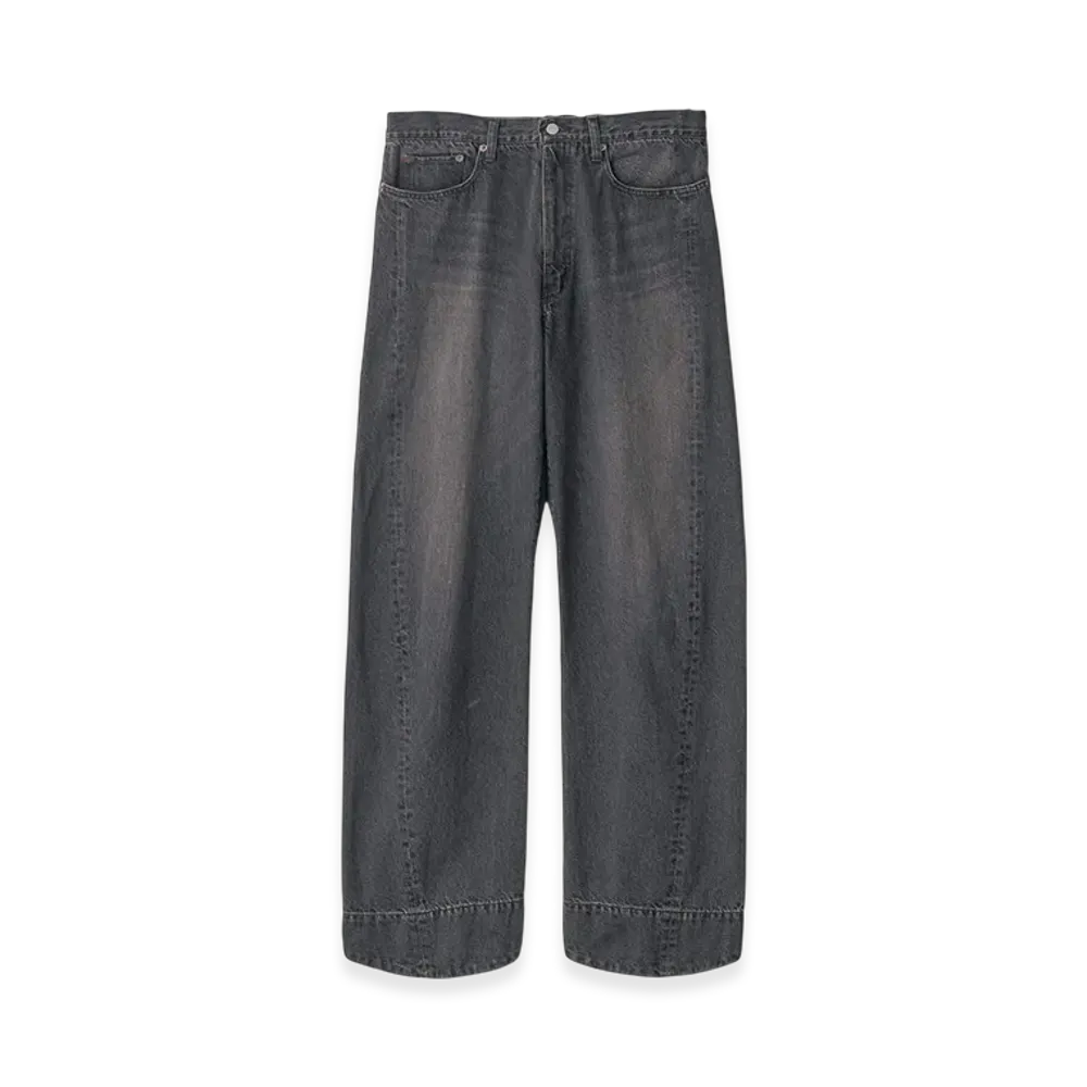 ssstein Twist Cut Denim Jeans "Black"