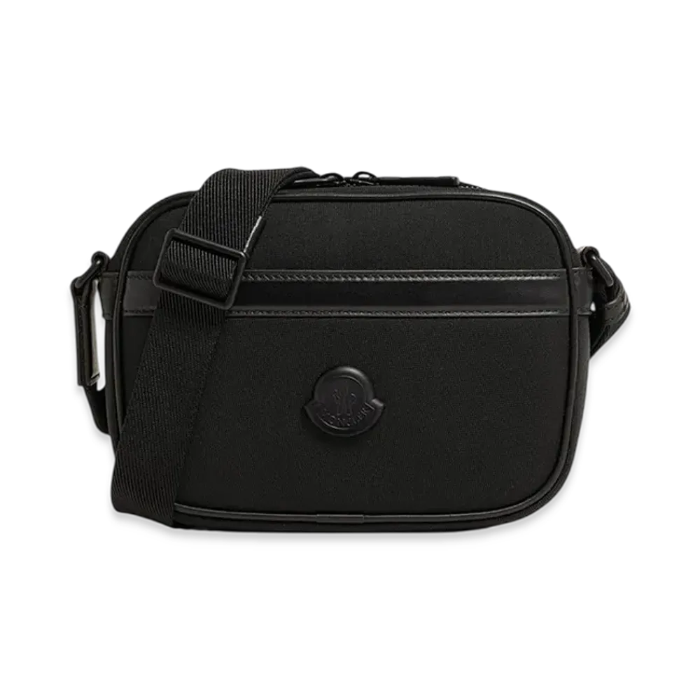 MONCLER Pierrick Water-Repellent Crossbody Bag "Black"
