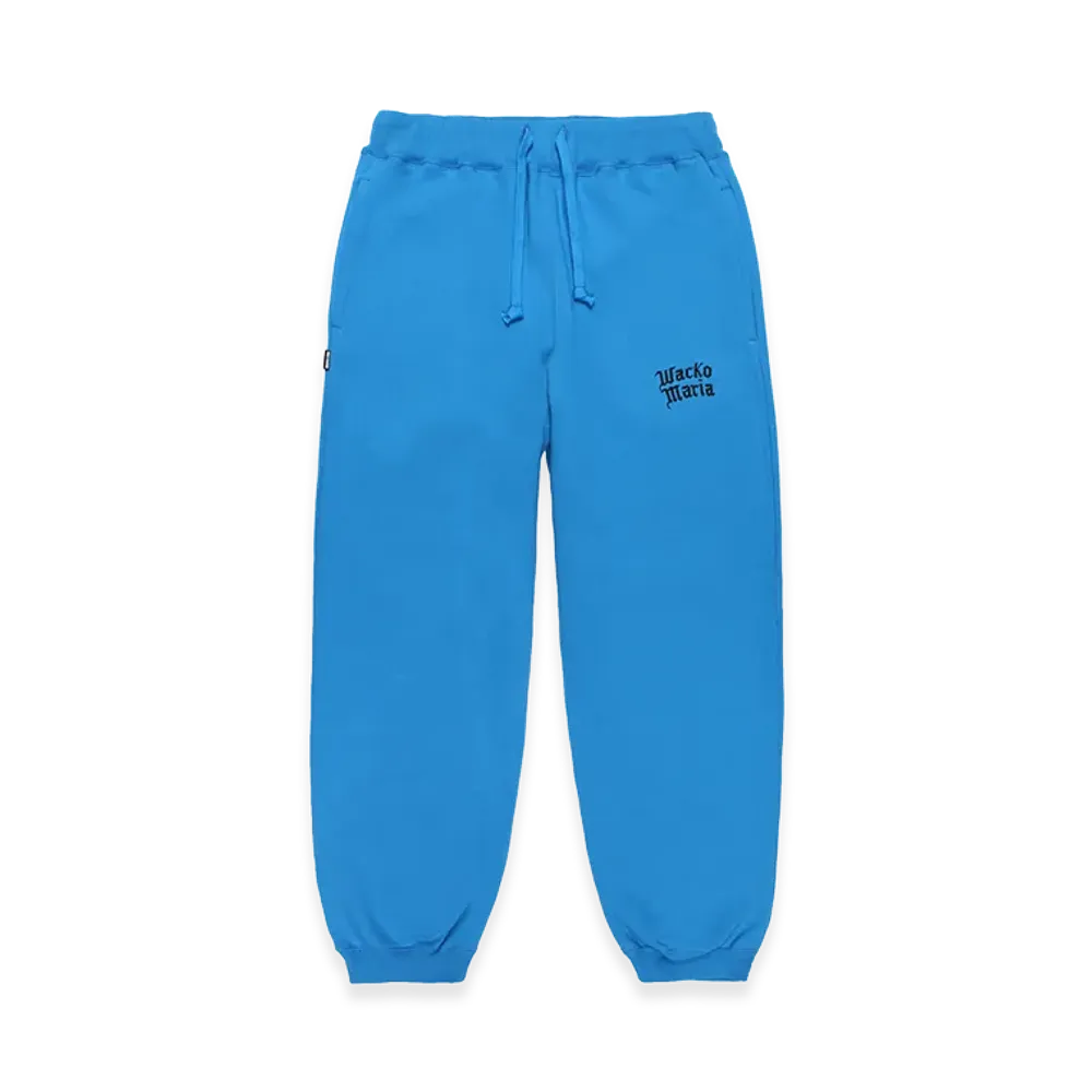 WACKO MARIA Heavy Weight Sweat Pants "Blue"