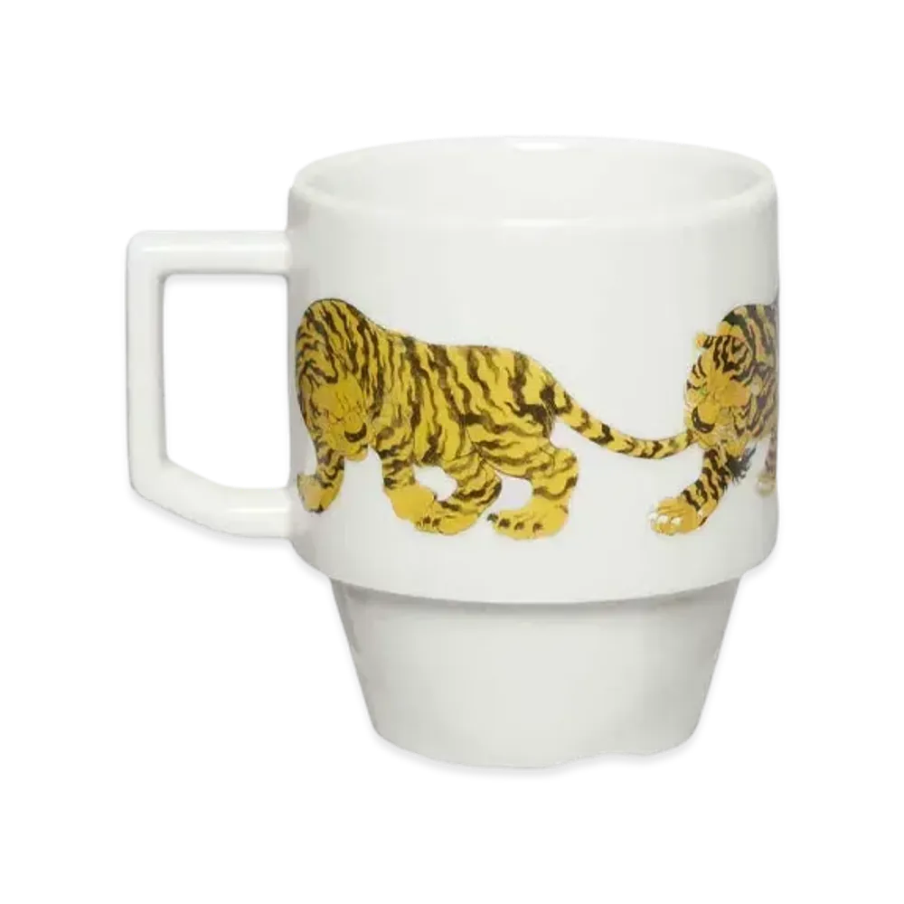 graniph x Ayako Ishiguro Butter Tiger Mug Cup "White"