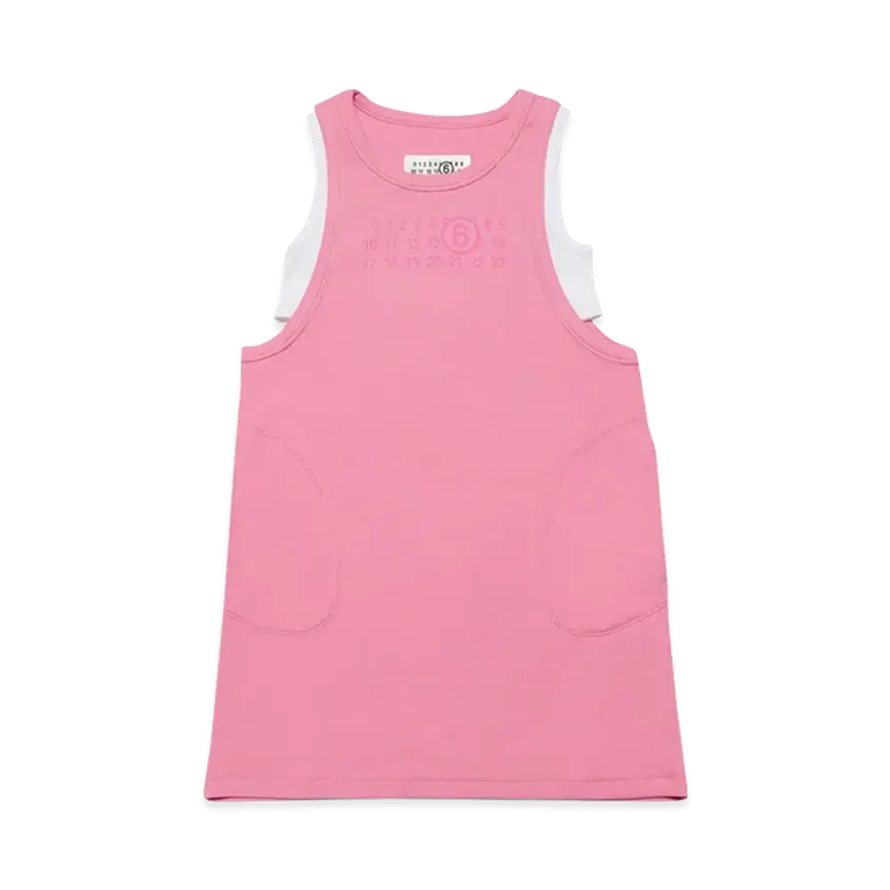 MM6 Maison Margiela Kids Tank Top "Pink"