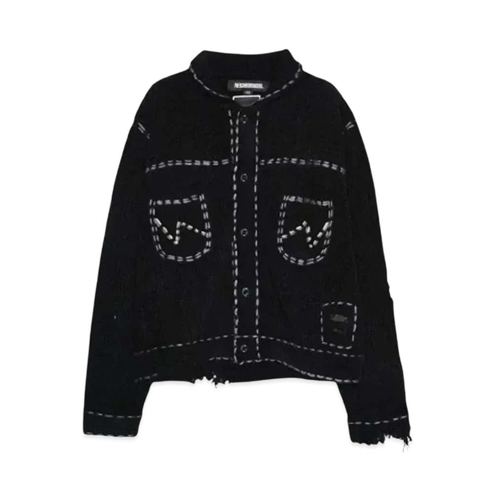 NEIGHBORHOOD x PHINGERIN PG1 Savage Knit "Black" 242PGPGN-KNM01