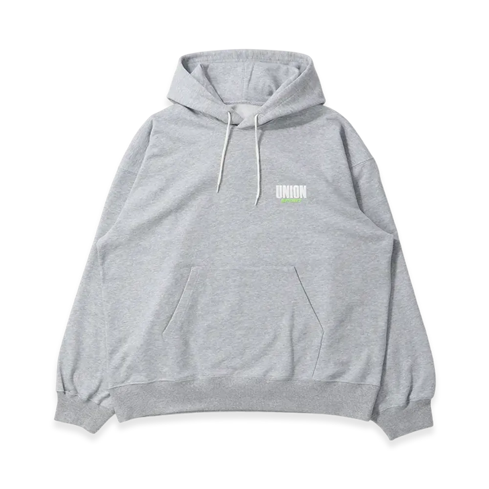 UNION Track Sweat Hoody "Heather Grey"