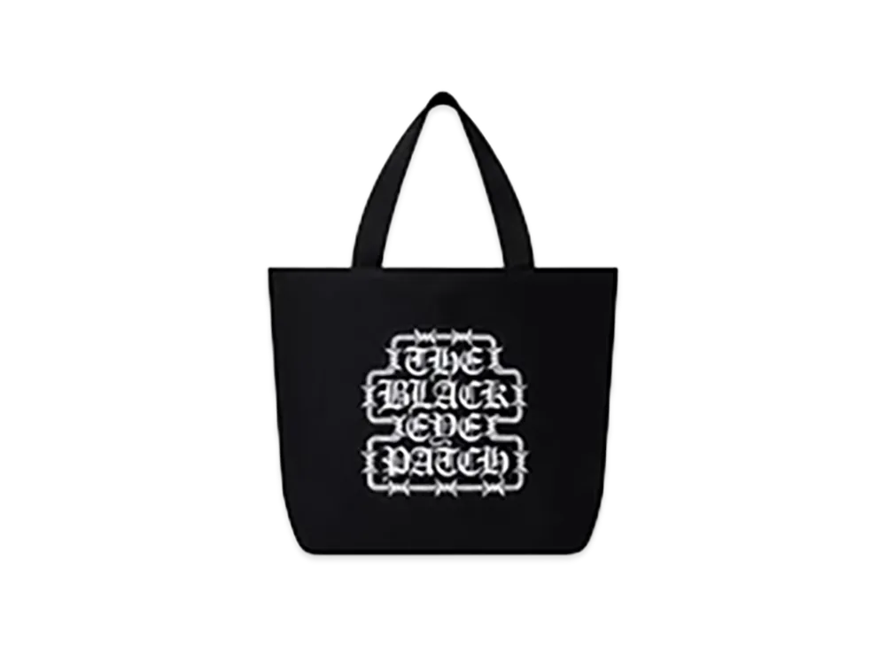 BlackEyePatch Barbed Wire OG Label Medium Tote "Black"