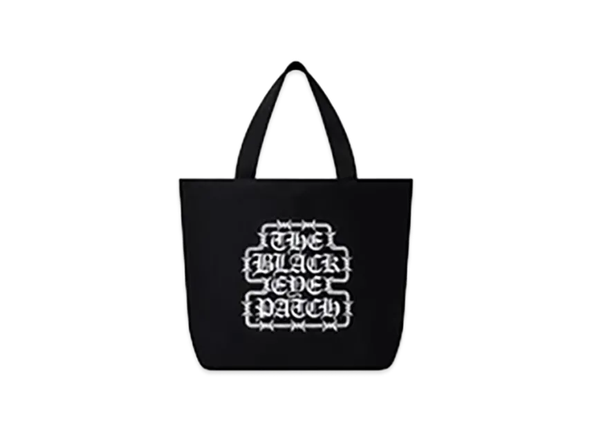 BlackEyePatch Barbed Wire OG Label Medium Tote BlackEyePatch Barbed Wire OG Label Medium Tote