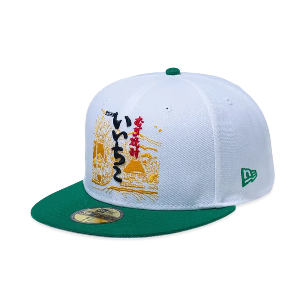 NEW ERA x iichiko 59Fifty "White/Kelly Green"