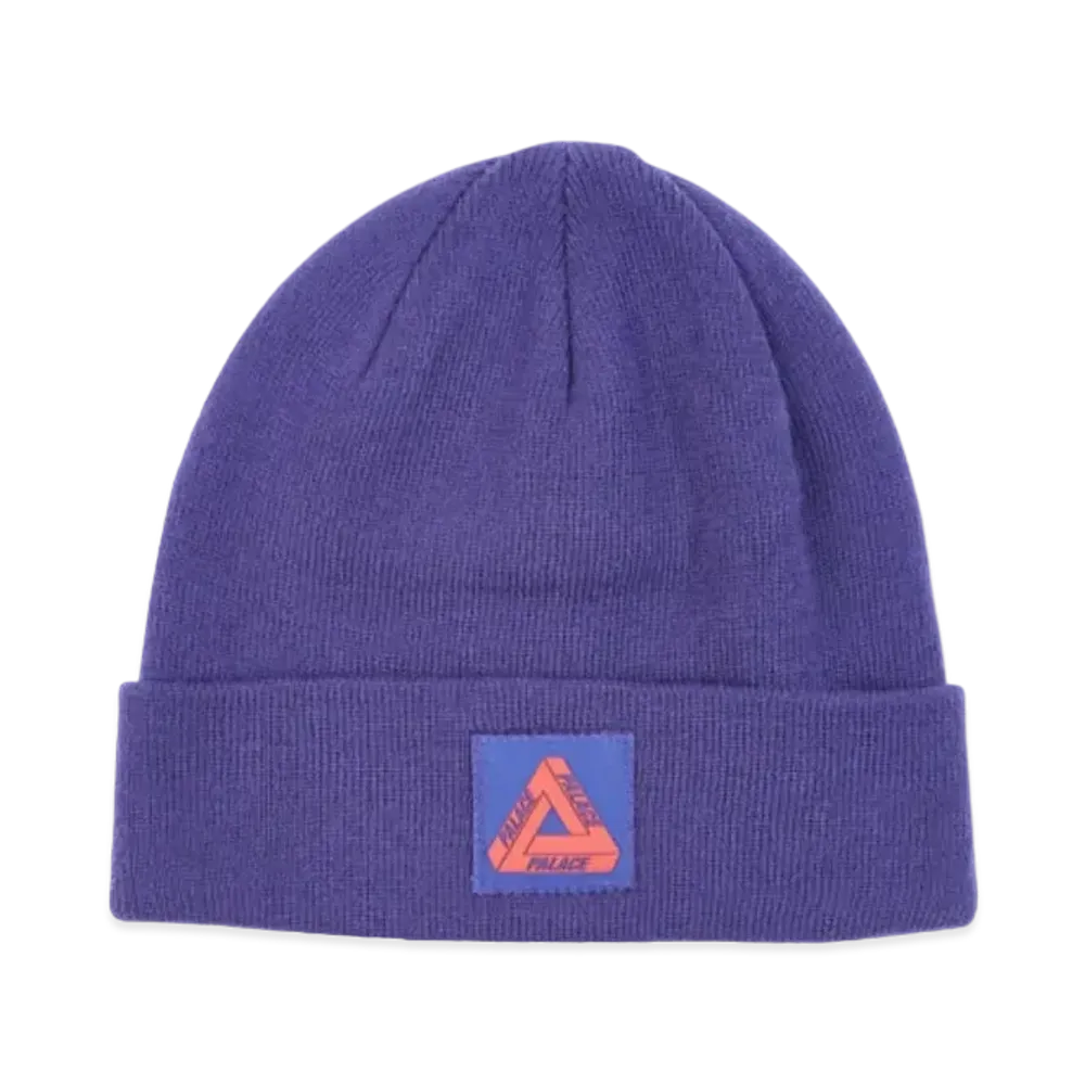 PALACE Triferg Patch Beanie "Purple"
