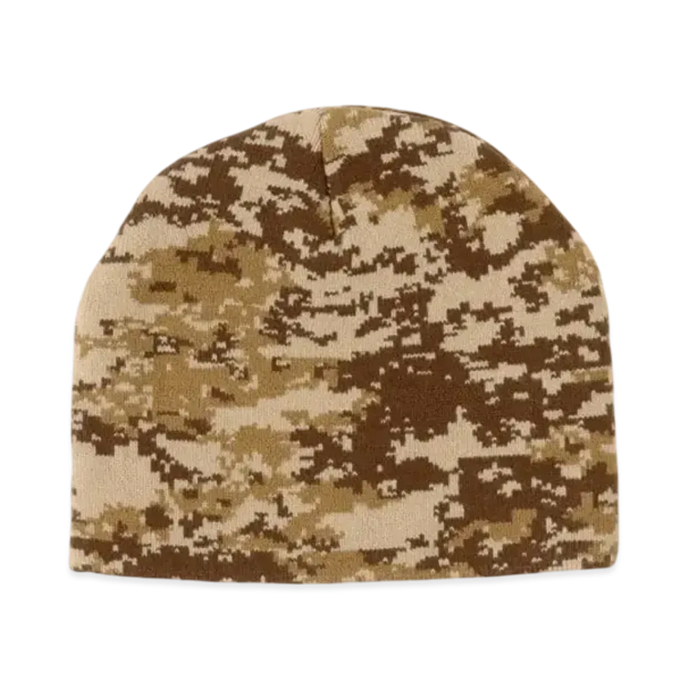 BEAMS Digital Camo Watch Cap "Brown"