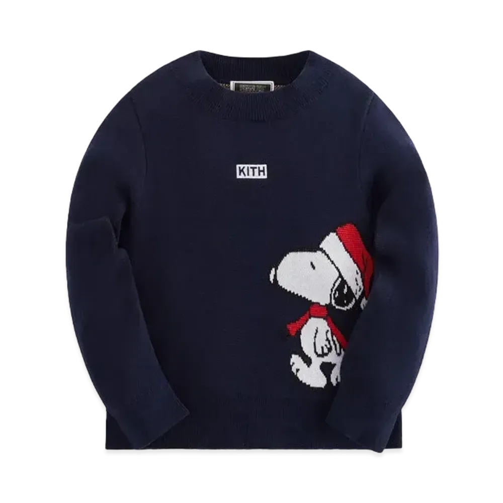 Kith Kids for Peanuts Woodstock Sweater "Nocturnal"