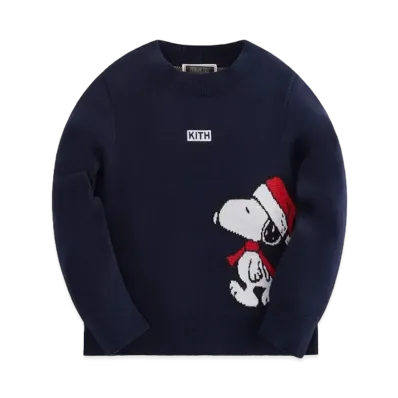 Kith Kids for Peanuts Woodstock Sweater "Nocturnal"