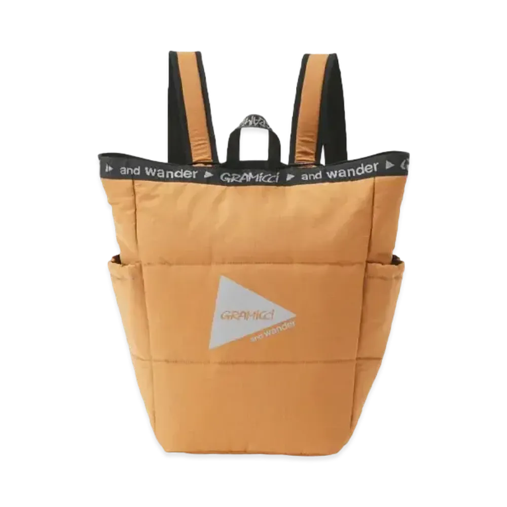 GRAMICCI x and wander Padded 2Way Pack "Orange"