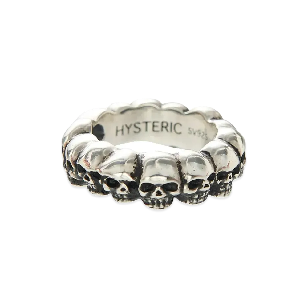 HYSTERIC GLAMOUR Skull Ring "Silver"