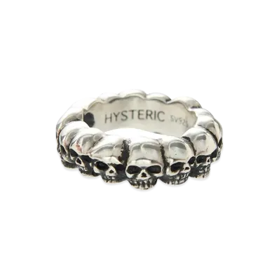 HYSTERIC GLAMOUR Skull Ring "Silver"