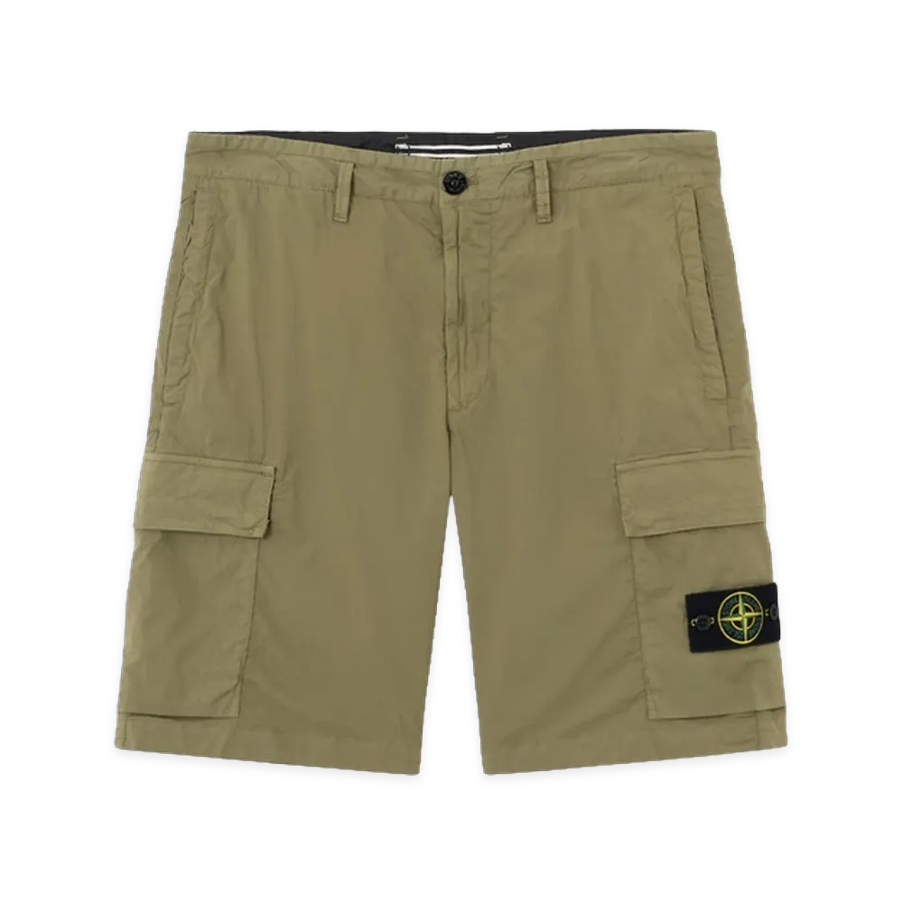 Stone Island L100020 Stretch Cotton Tela 'Paracadute' "Military Green"