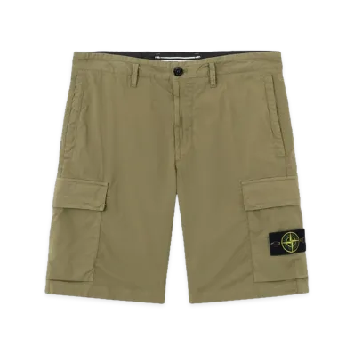 Stone Island L100020 Stretch Cotton Tela 'Paracadute' "Military Green"