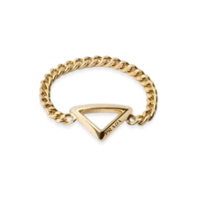 PRADA Metal Ring "Gold"